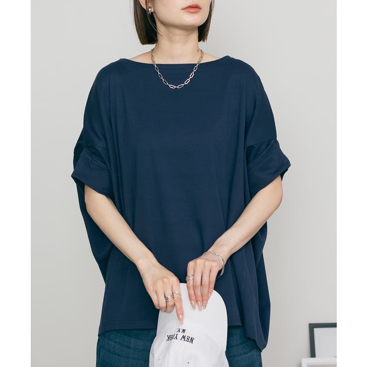 変形ドルマンカットソー レディースファッション通販 変形ドルマンワイドカットソー | atONE | 詳細画像40 