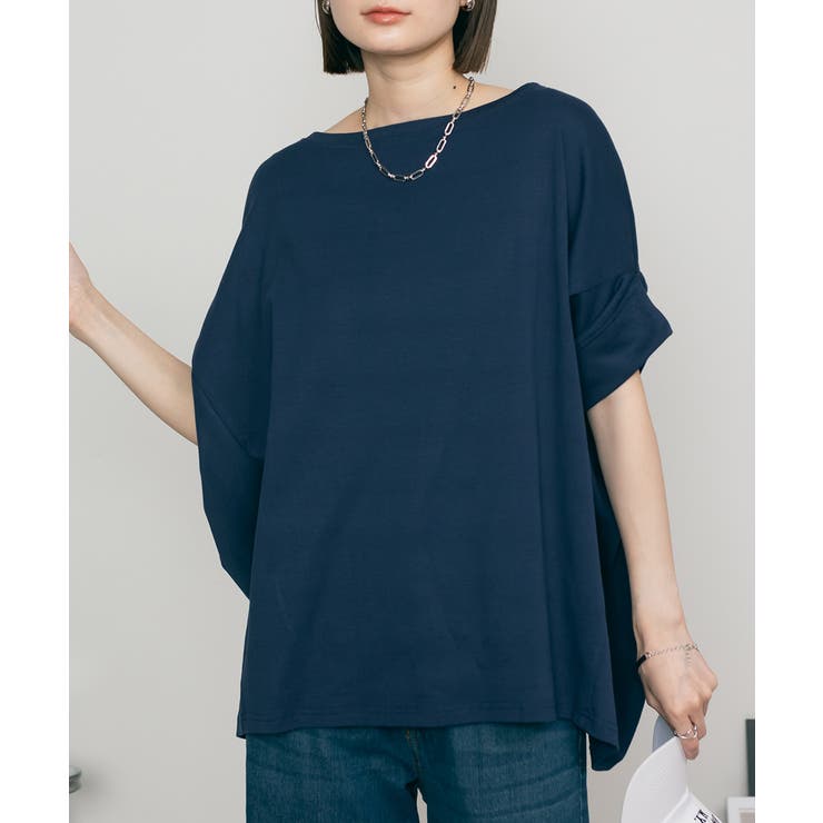 変形ドルマンカットソー レディースファッション通販 変形ドルマンワイドカットソー | atONE | 詳細画像41 