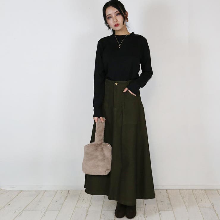 無地ロング Tシャツ ロンT | atONE | 詳細画像18 