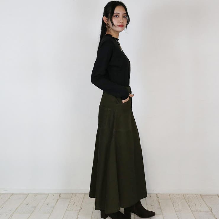 無地ロング Tシャツ ロンT | atONE | 詳細画像19 