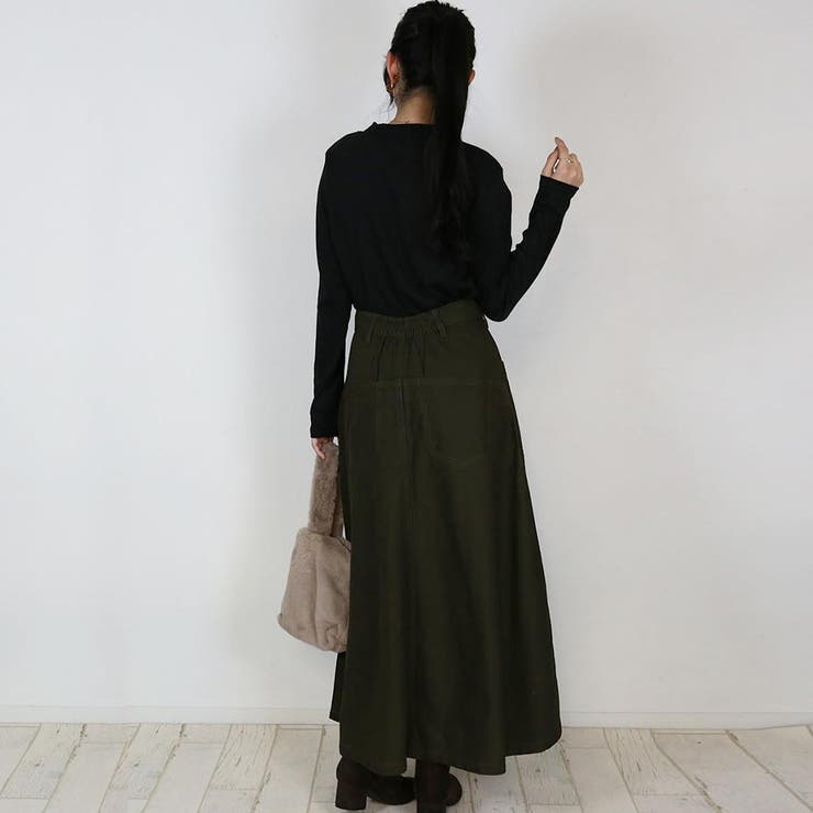 無地ロング Tシャツ ロンT | atONE | 詳細画像20 