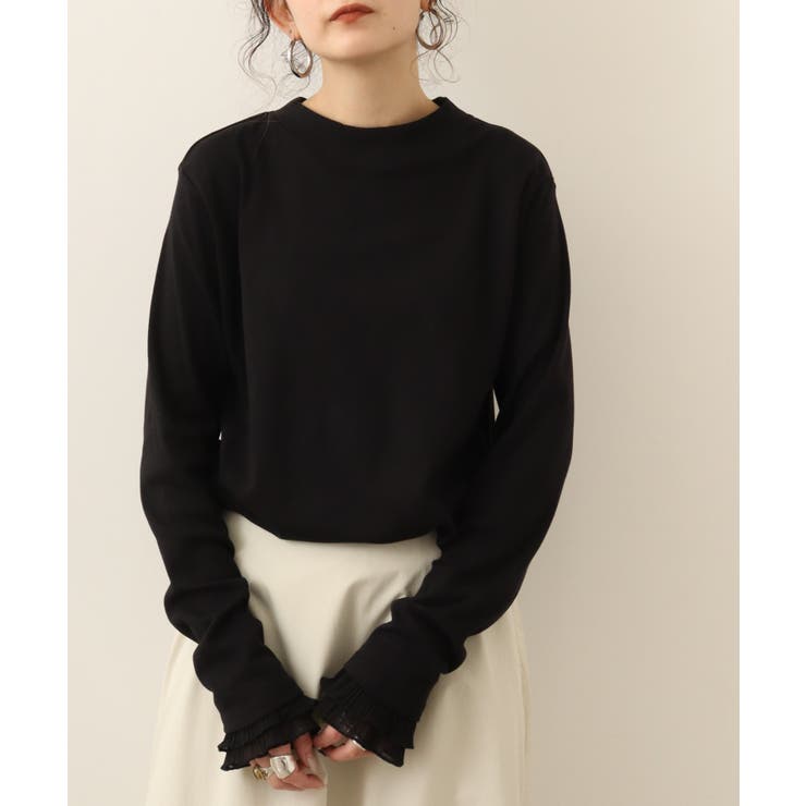 無地ロング Tシャツ ロンT | atONE | 詳細画像43 