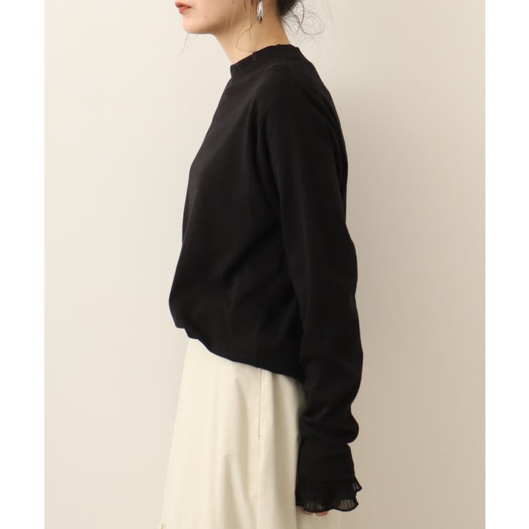 無地ロング Tシャツ ロンT | atONE | 詳細画像44 