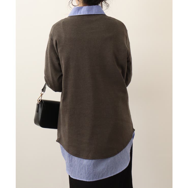 無地ロング Tシャツ ロンT | atONE | 詳細画像53 