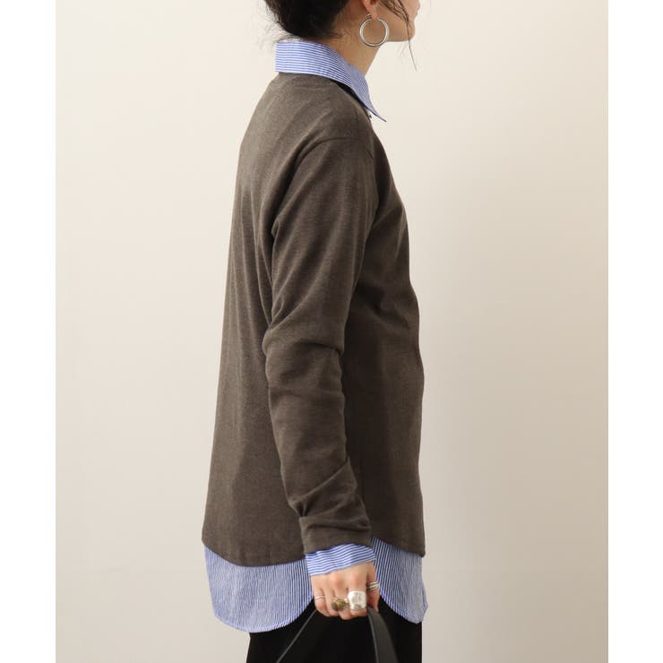 無地ロング Tシャツ ロンT | atONE | 詳細画像54 