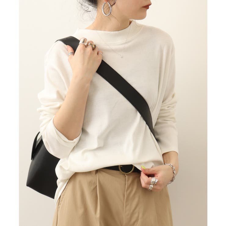 無地ロング Tシャツ ロンT | atONE | 詳細画像56 