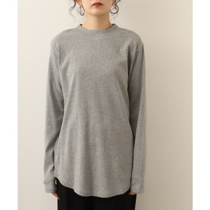 無地ロング Tシャツ ロンT | atONE | 詳細画像62 