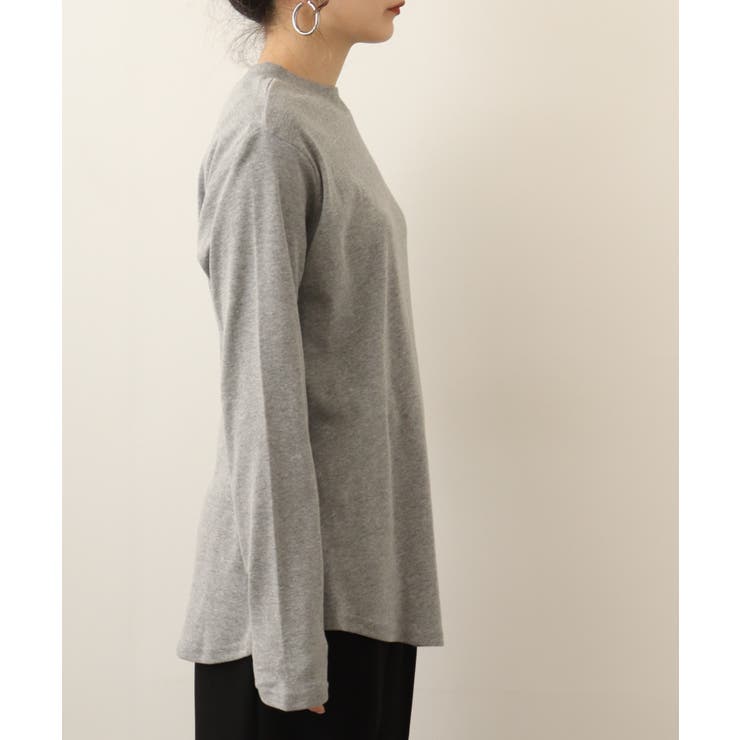 無地ロング Tシャツ ロンT | atONE | 詳細画像63 
