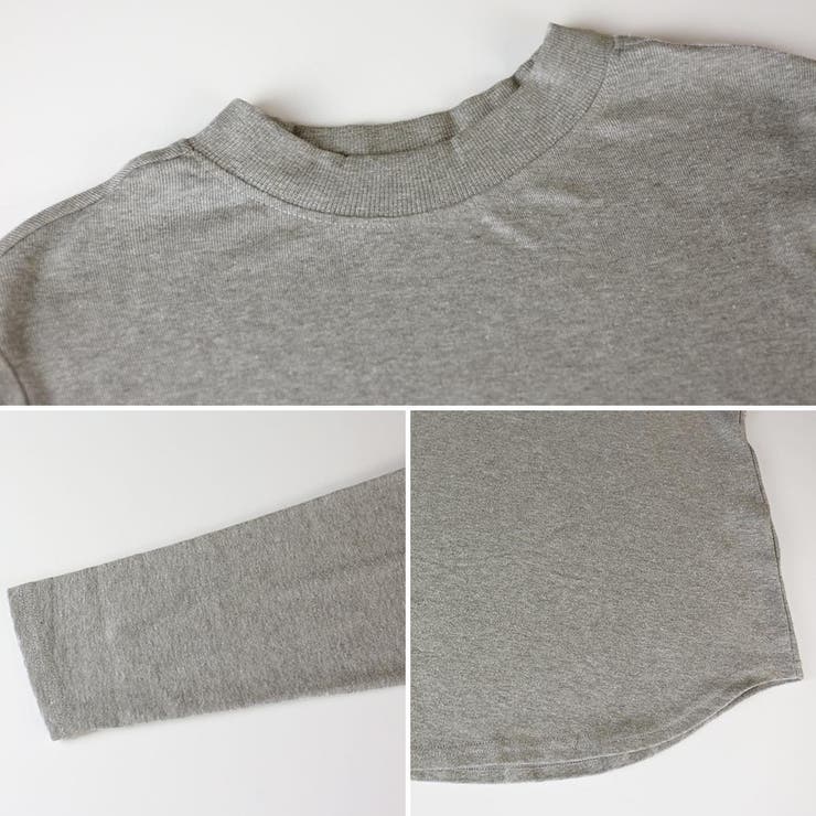 無地ロング Tシャツ ロンT | atONE | 詳細画像8 