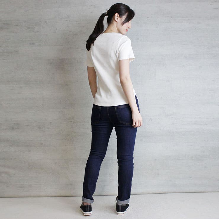 コンパクトコットンリブTシャツ | atONE | 詳細画像29 