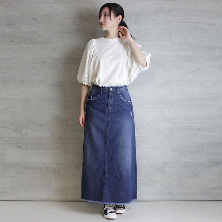 ギャザー袖ドルマンカットソー | atONE | 詳細画像28 