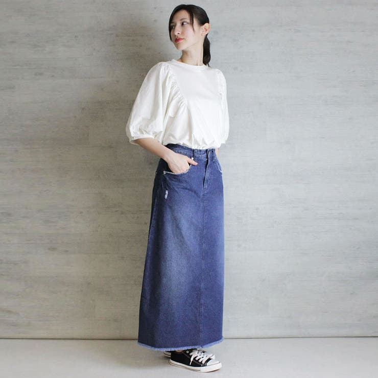 ギャザー袖ドルマンカットソー | atONE | 詳細画像29 