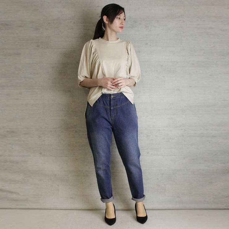 ギャザー袖ドルマンカットソー | atONE | 詳細画像36 