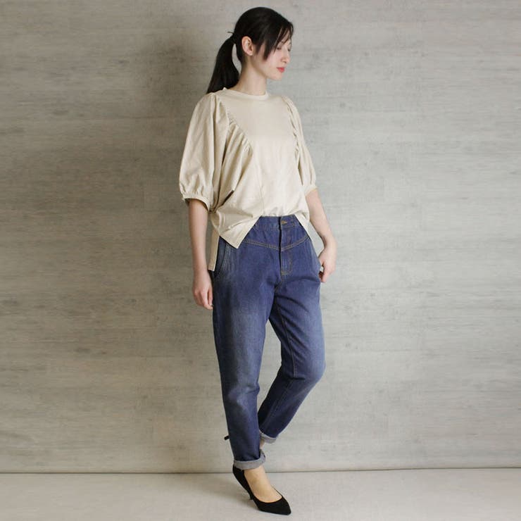 ギャザー袖ドルマンカットソー | atONE | 詳細画像37 