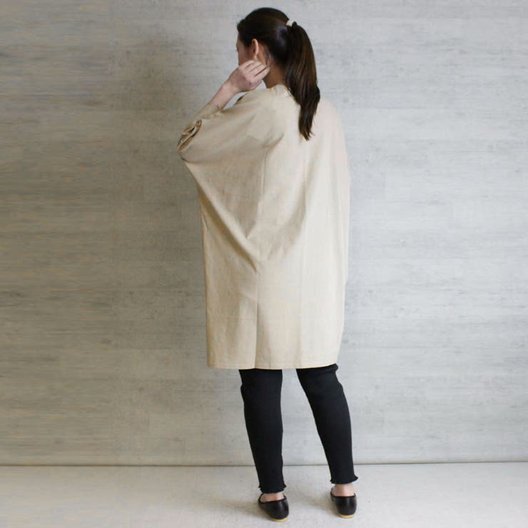 ラウンドネックロングTシャツ | atONE | 詳細画像26 