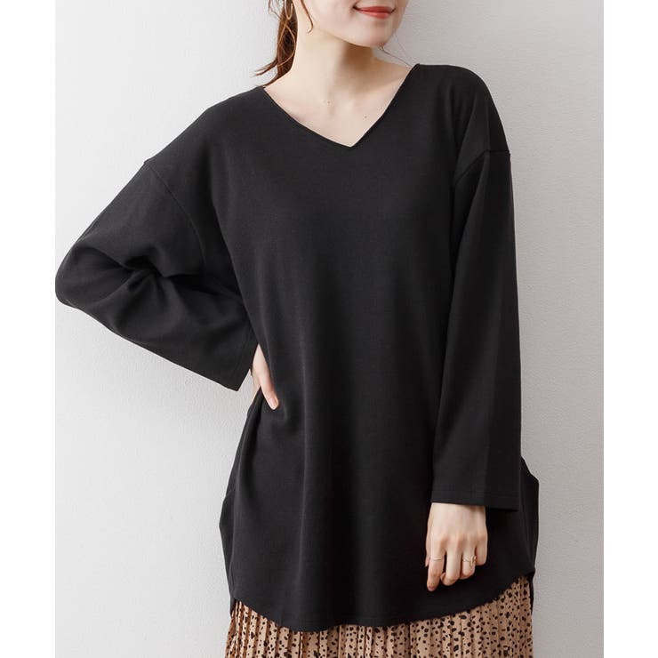 ワッフルロングスリーブプルオーバー | atONE | 詳細画像11 