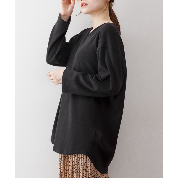 ワッフルロングスリーブプルオーバー | atONE | 詳細画像12 