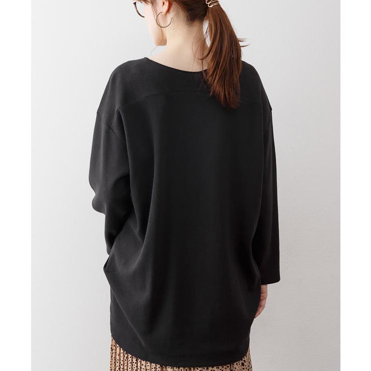 ワッフルロングスリーブプルオーバー | atONE | 詳細画像13 