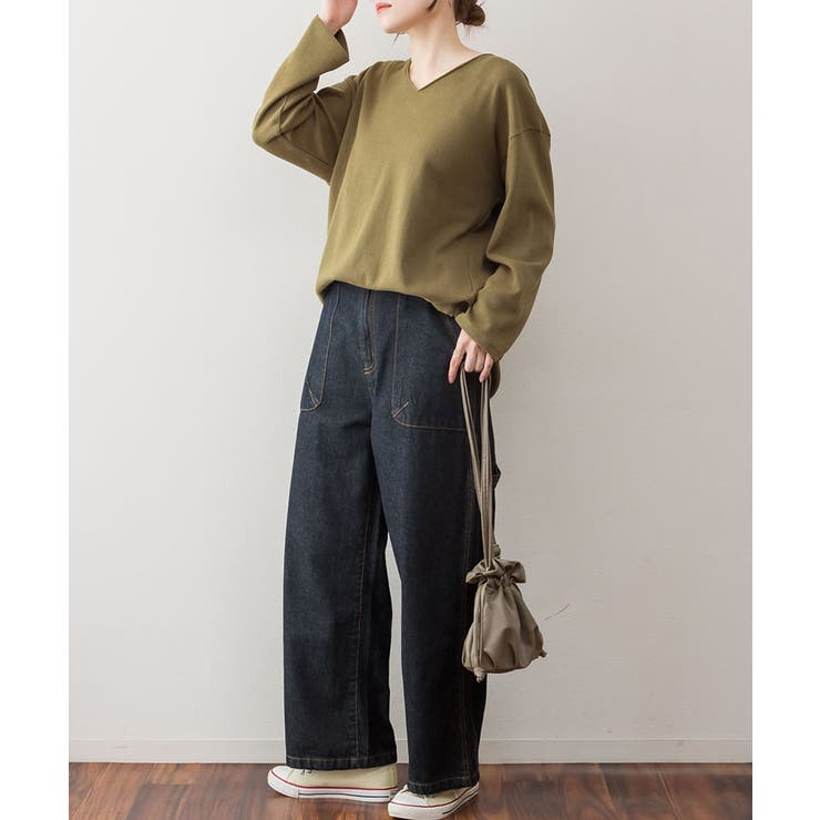 ワッフルロングスリーブプルオーバー | atONE | 詳細画像19 