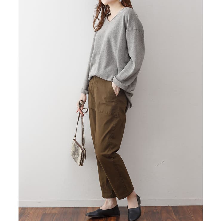 ワッフルロングスリーブプルオーバー | atONE | 詳細画像25 