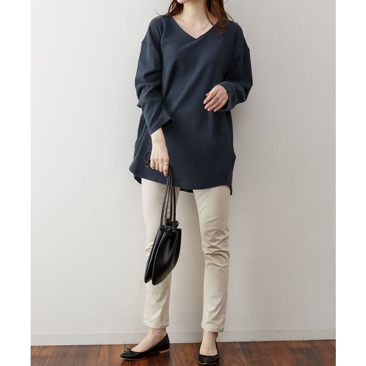 ワッフルロングスリーブプルオーバー | atONE | 詳細画像29 