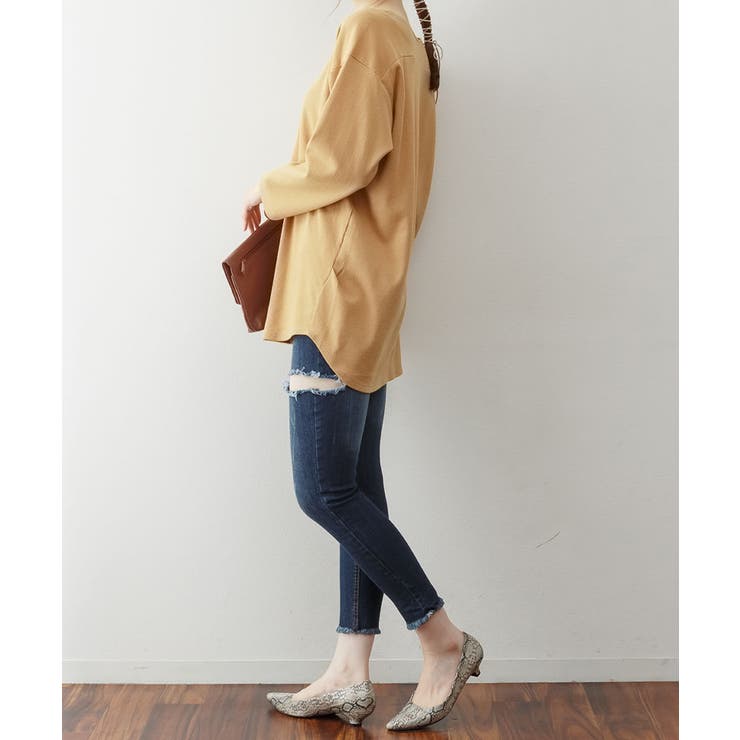 ワッフルロングスリーブプルオーバー | atONE | 詳細画像35 