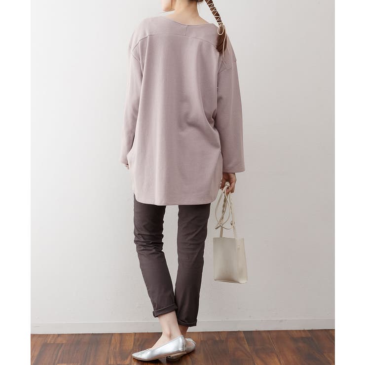 ワッフルロングスリーブプルオーバー | atONE | 詳細画像40 