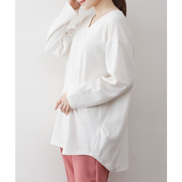 ワッフルロングスリーブプルオーバー | atONE | 詳細画像42 