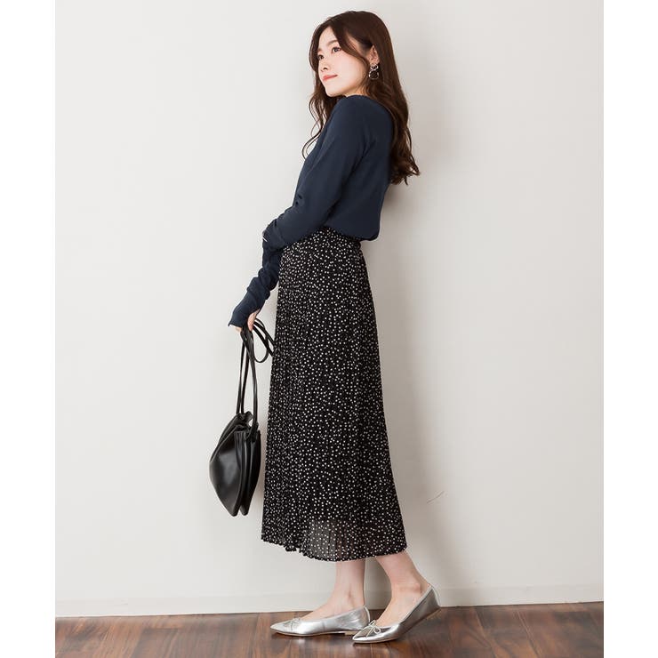 ボートネック指空きTシャツ | atONE | 詳細画像69 