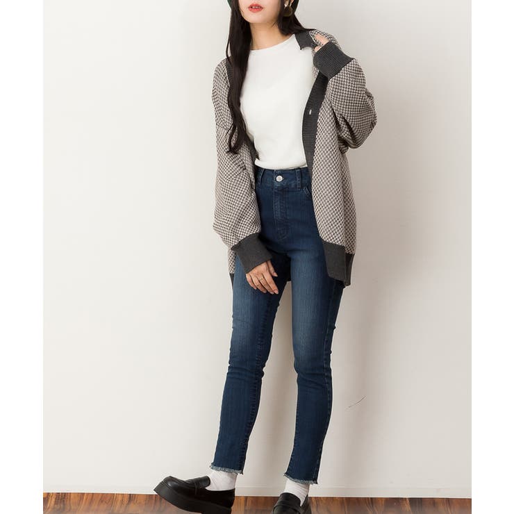 リブクルーネック長袖Tシャツ | atONE | 詳細画像27 