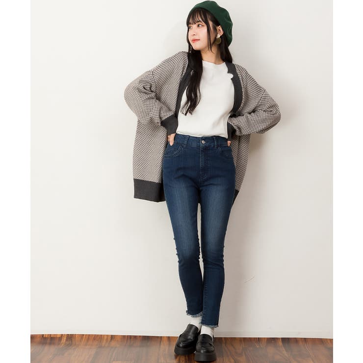 リブクルーネック長袖Tシャツ | atONE | 詳細画像28 