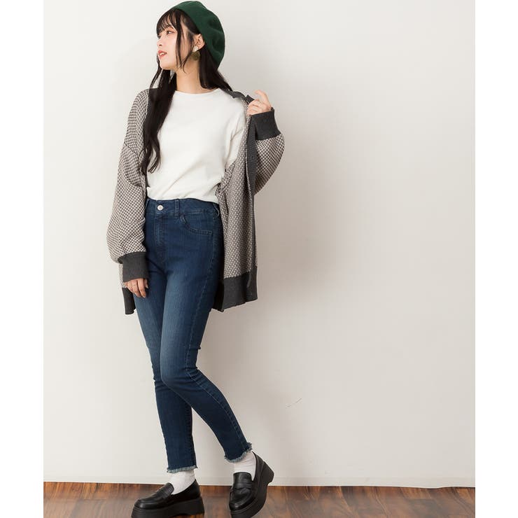 リブクルーネック長袖Tシャツ | atONE | 詳細画像29 