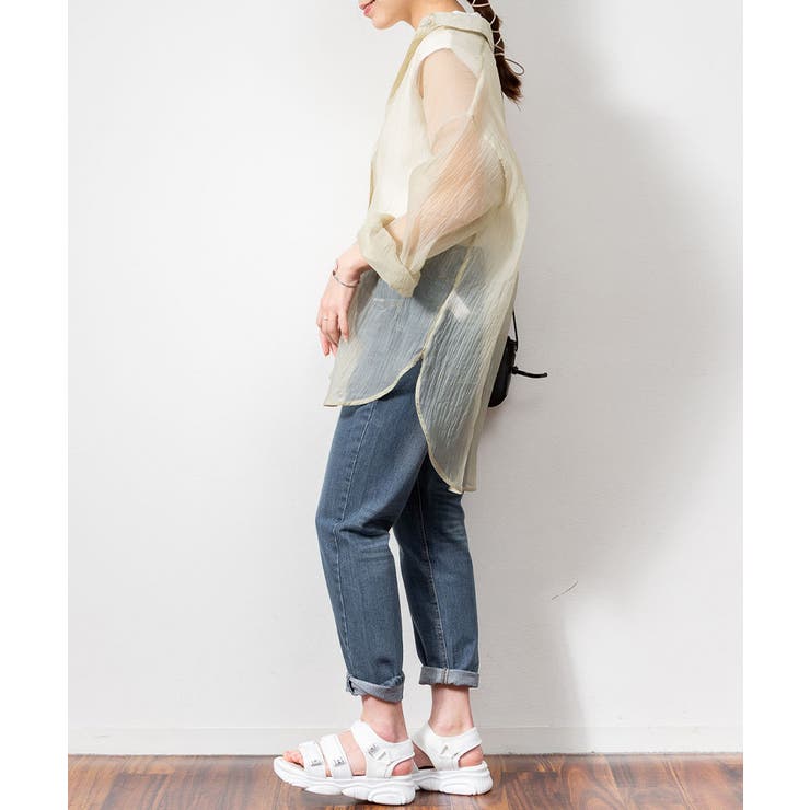 フレンチスリーブリブカットソー | atONE | 詳細画像26 