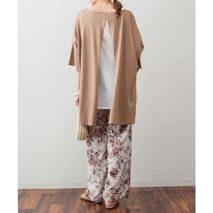 異素材重ね着風プルオーバー | atONE | 詳細画像19 