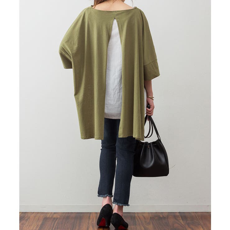 異素材重ね着風プルオーバー | atONE | 詳細画像27 