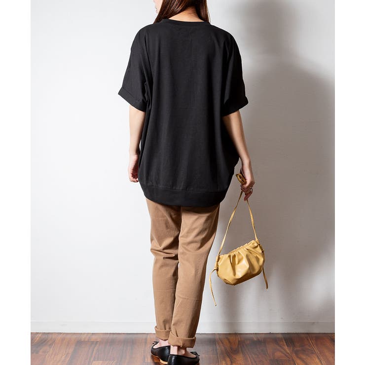 ゆったりロールアップカットソー | atONE | 詳細画像13 