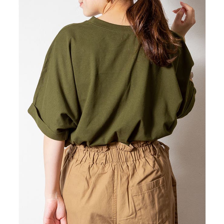 ゆったりロールアップカットソー | atONE | 詳細画像17 