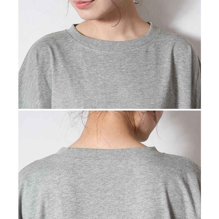 ゆったりロールアップカットソー | atONE | 詳細画像37 