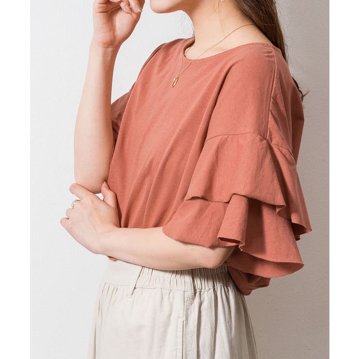 ダブルフリルスリーブプルオーバー | atONE | 詳細画像9 