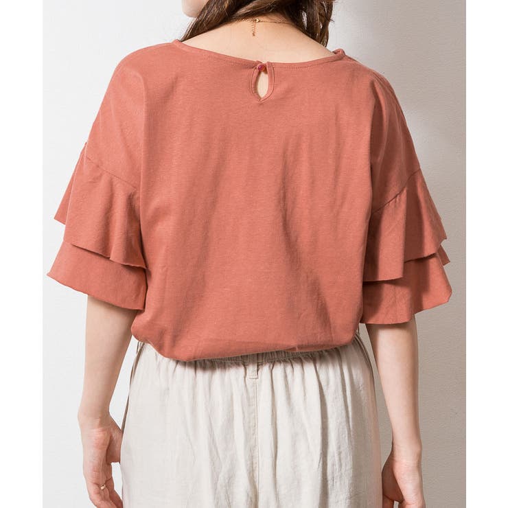 ダブルフリルスリーブプルオーバー | atONE | 詳細画像10 