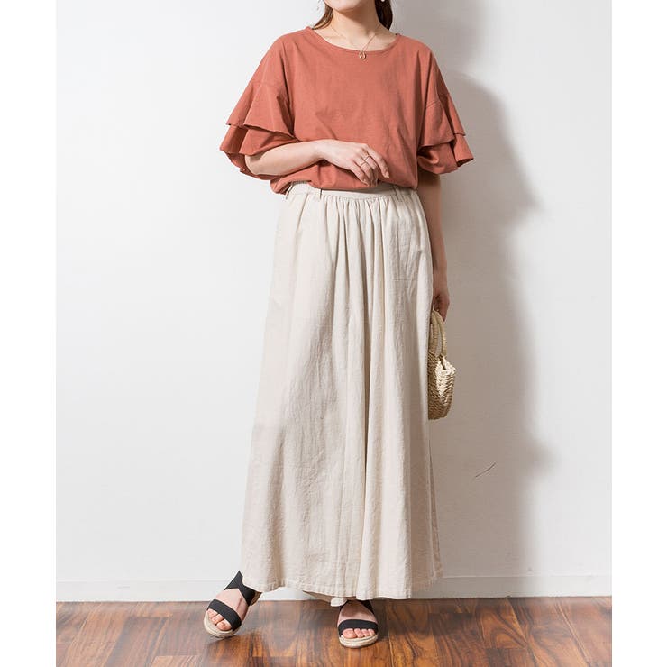 ダブルフリルスリーブプルオーバー | atONE | 詳細画像12 