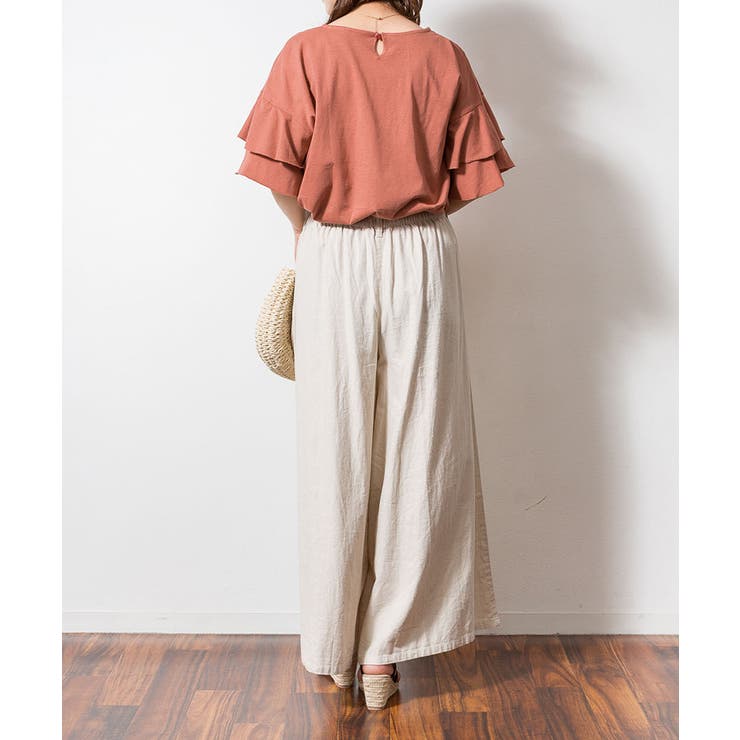 ダブルフリルスリーブプルオーバー | atONE | 詳細画像14 