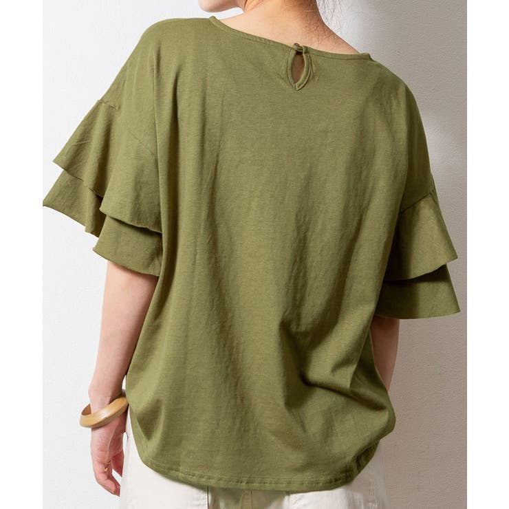 ダブルフリルスリーブプルオーバー | atONE | 詳細画像17 