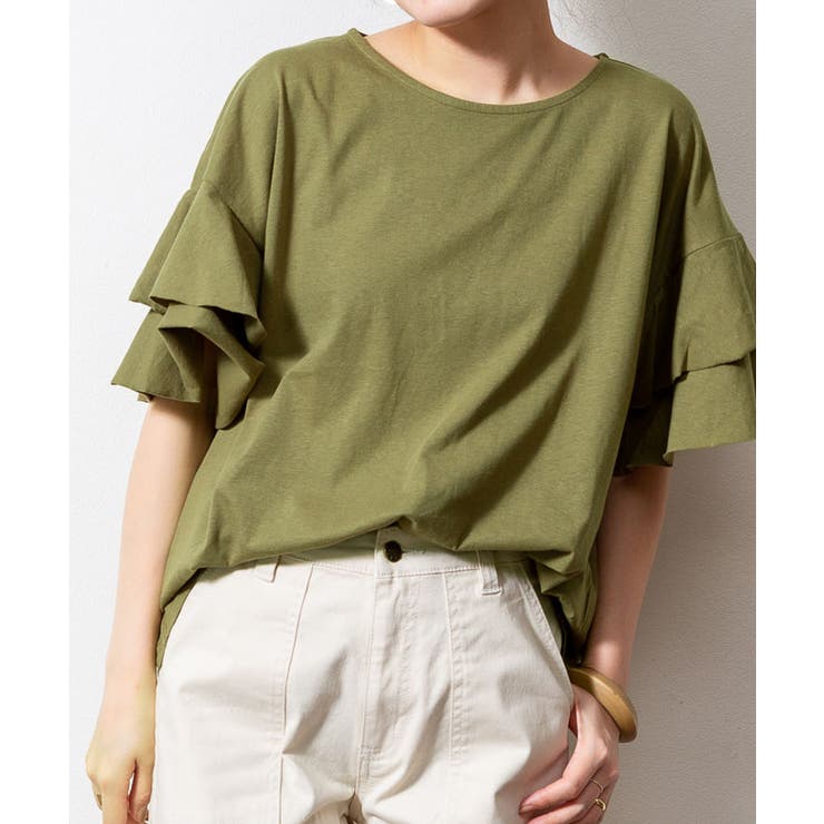 ダブルフリルスリーブプルオーバー | atONE | 詳細画像18 