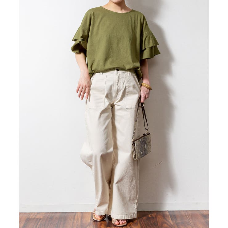 ダブルフリルスリーブプルオーバー | atONE | 詳細画像19 