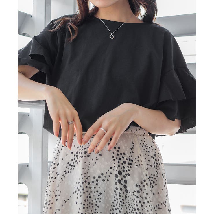 ダブルフリルスリーブプルオーバー | atONE | 詳細画像29 