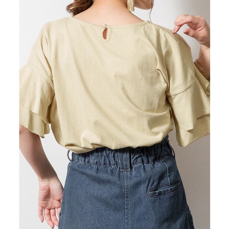 ダブルフリルスリーブプルオーバー | atONE | 詳細画像38 