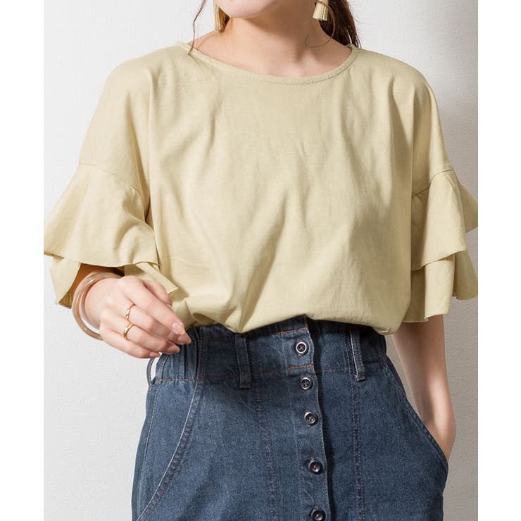 ダブルフリルスリーブプルオーバー | atONE | 詳細画像39 