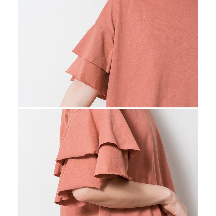 ダブルフリルスリーブプルオーバー | atONE | 詳細画像46 