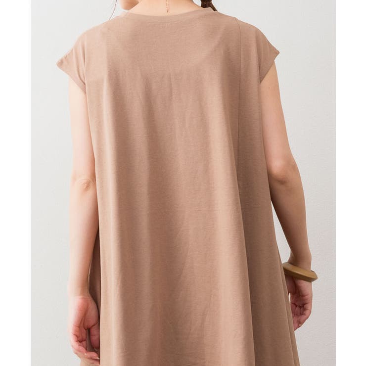 アシメフレンチスリーブカットソー | atONE | 詳細画像16 